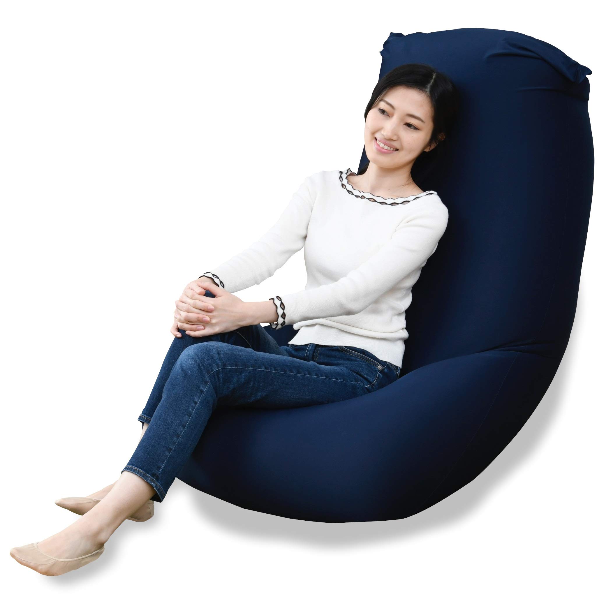 Amazon.co.jp: 山善(YAMAZEN) ビーズクッション (ソファー) 特大(幅155